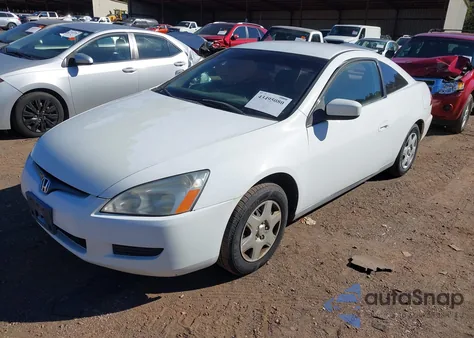 2005 Honda Accord 2.4 Lx z USA, uszkodzony, nr VIN 1HGCM72365A012903